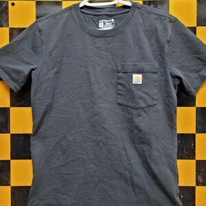 Carhartt Men's Charcoal Pocket Tee